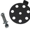 Kit de Regulador de Aire para Parrilla, Ahumador o Fosa 4"