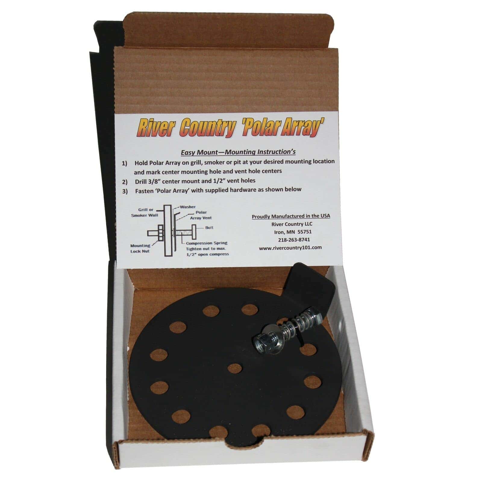 Kit de regulador de aire para parrilla, ahumador o pozo - Imagen 4