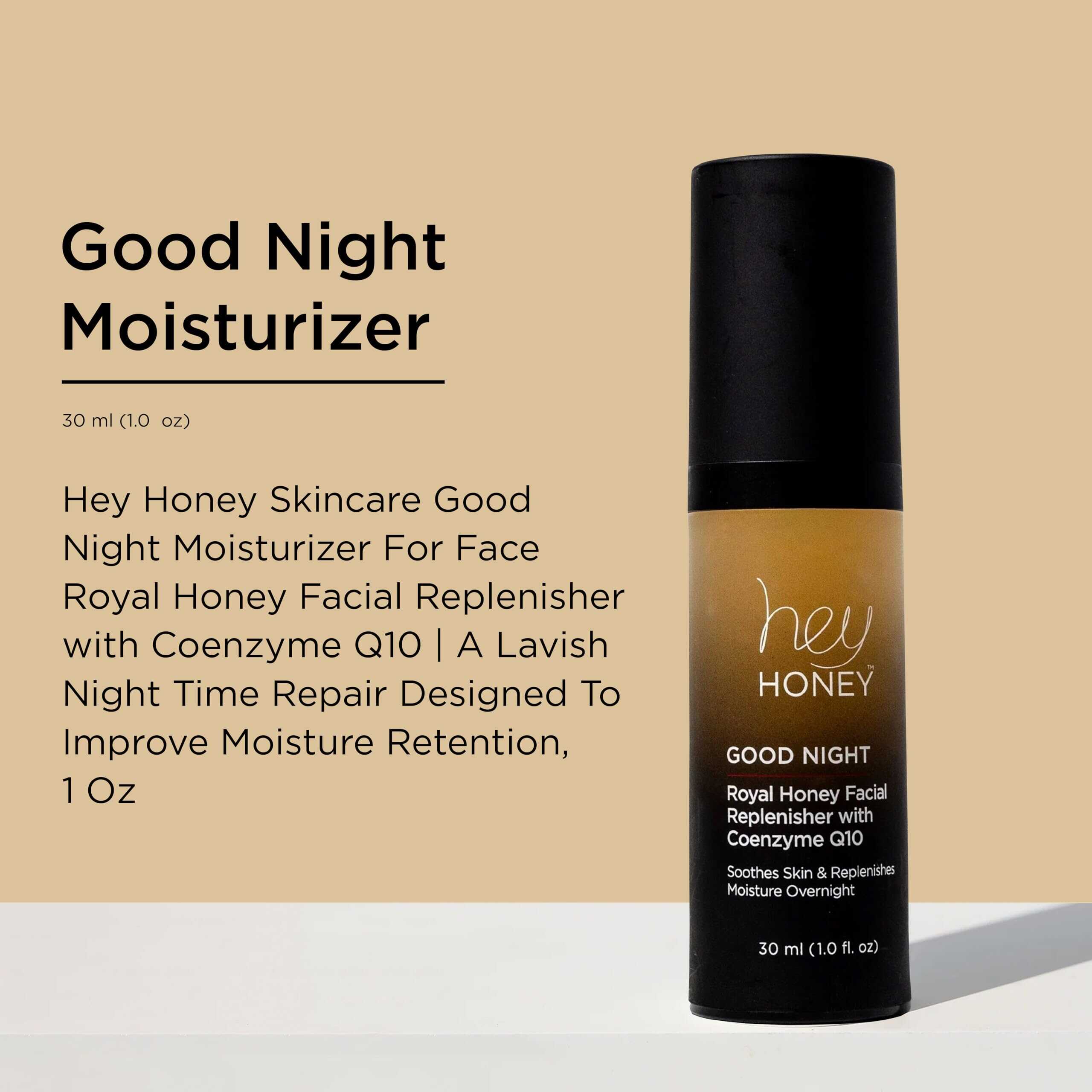 Crema Hidratante Nocturna Facial Good Night de Hey Honey - Imagen 7