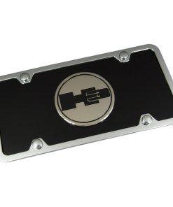 Placa de matrícula con logo cromado Au-TOMOTIVE GOLD +