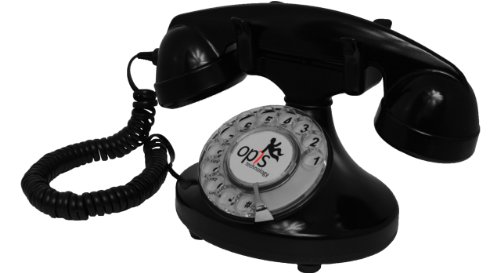 Teléfono de disco: El Opis Funkyfon Cable/Teléfono Vintage - Imagen 5
