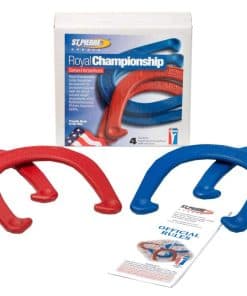 Set de Herraduras Royal St Pierre Sports, Rojo/Azul