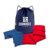 Bolsas de Cornhole Resistentes a la -Rojo/Azul Real