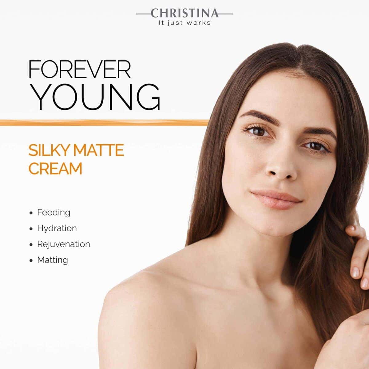 -CHRISTINA- Forever Young - Crema Sedosa Mate Para Todo - Imagen 5