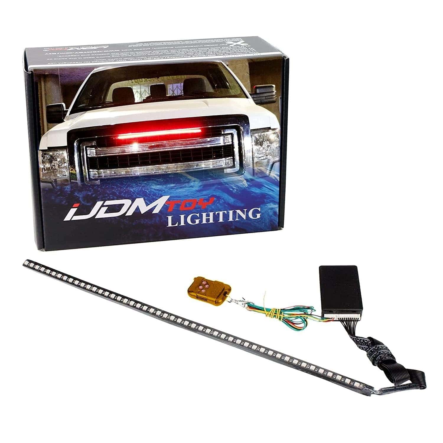 Barra de luces RGB LED Knight Rider de 20 pulgadas con 48