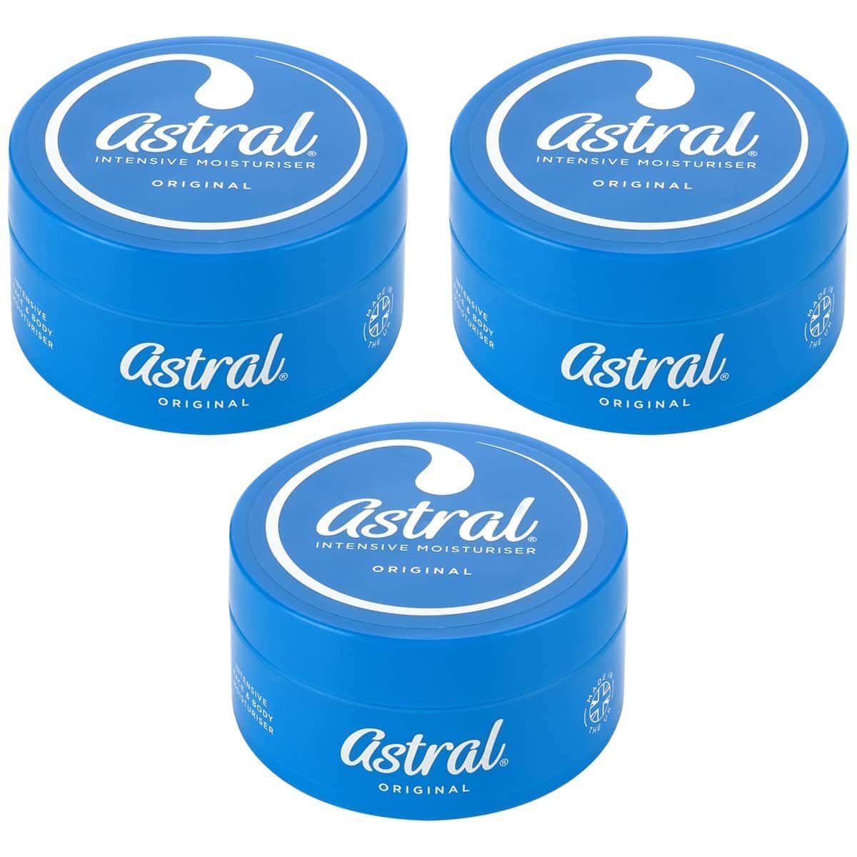 THREE PACKS de Crema Astral x 200ml por Astral