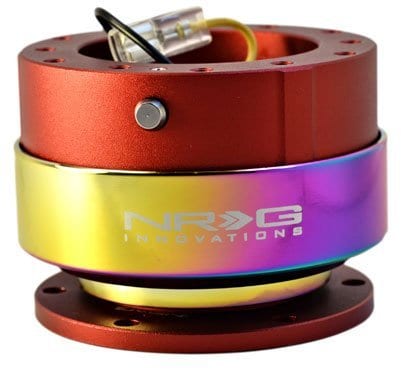 Liberación Rápida de Volante NRG Gen 2.0 (Rojo con Anillo