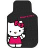 Tapetes Universales para Auto Plástico Hello Kitty Waving -