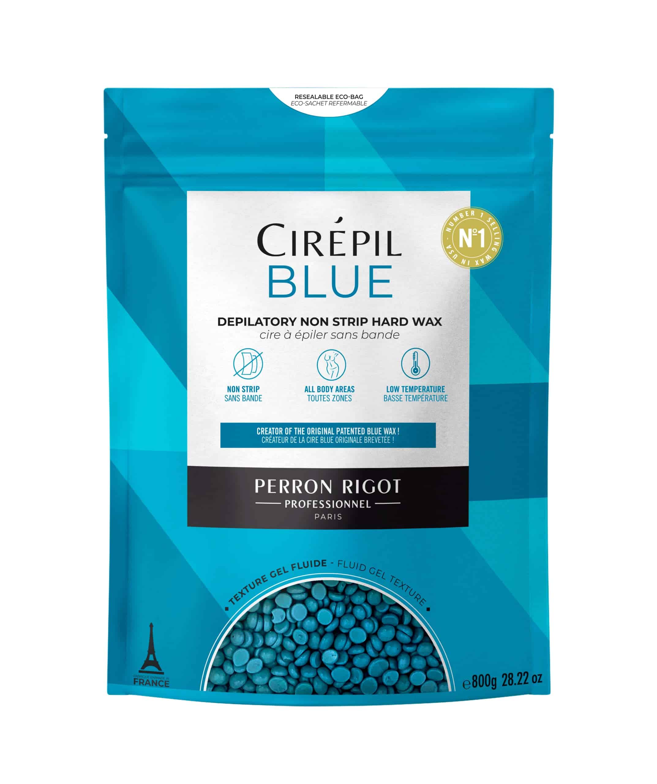 Cirepil - Blue - 800g Wax Beads - Sin fragancia para piel