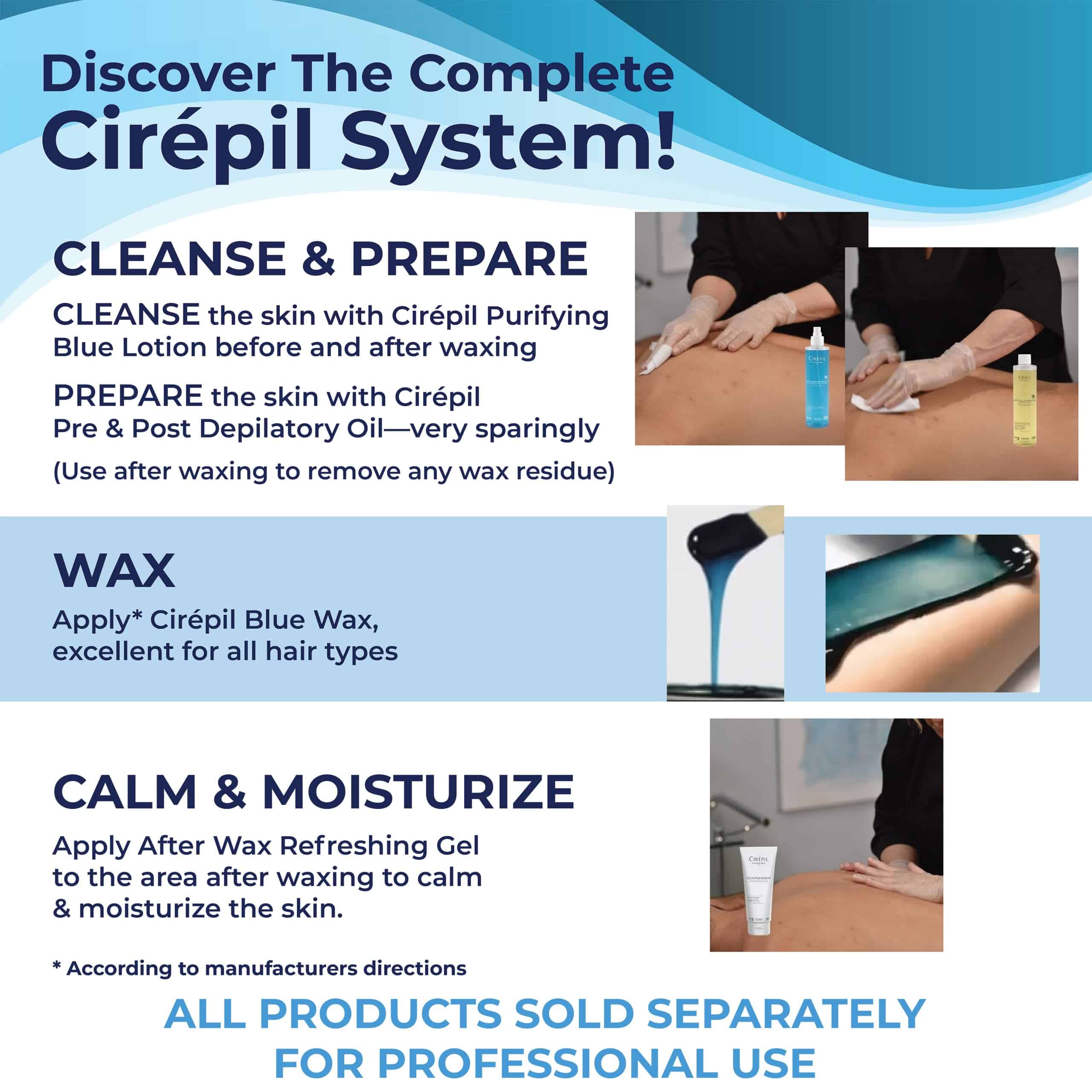 Cirepil - Blue - 800g Wax Beads - Sin fragancia para piel - Imagen 9