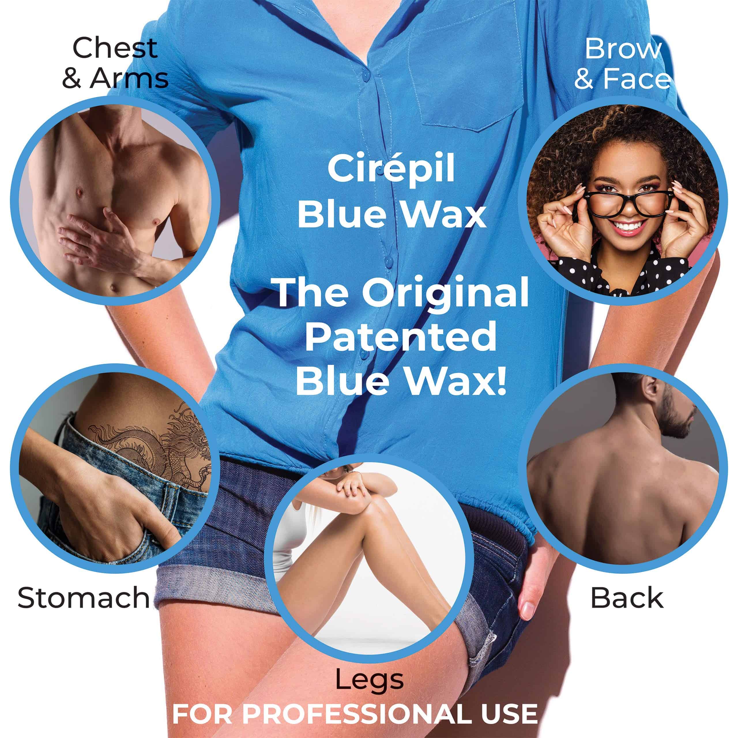 Cirepil - Blue - 800g Wax Beads - Sin fragancia para piel - Imagen 4