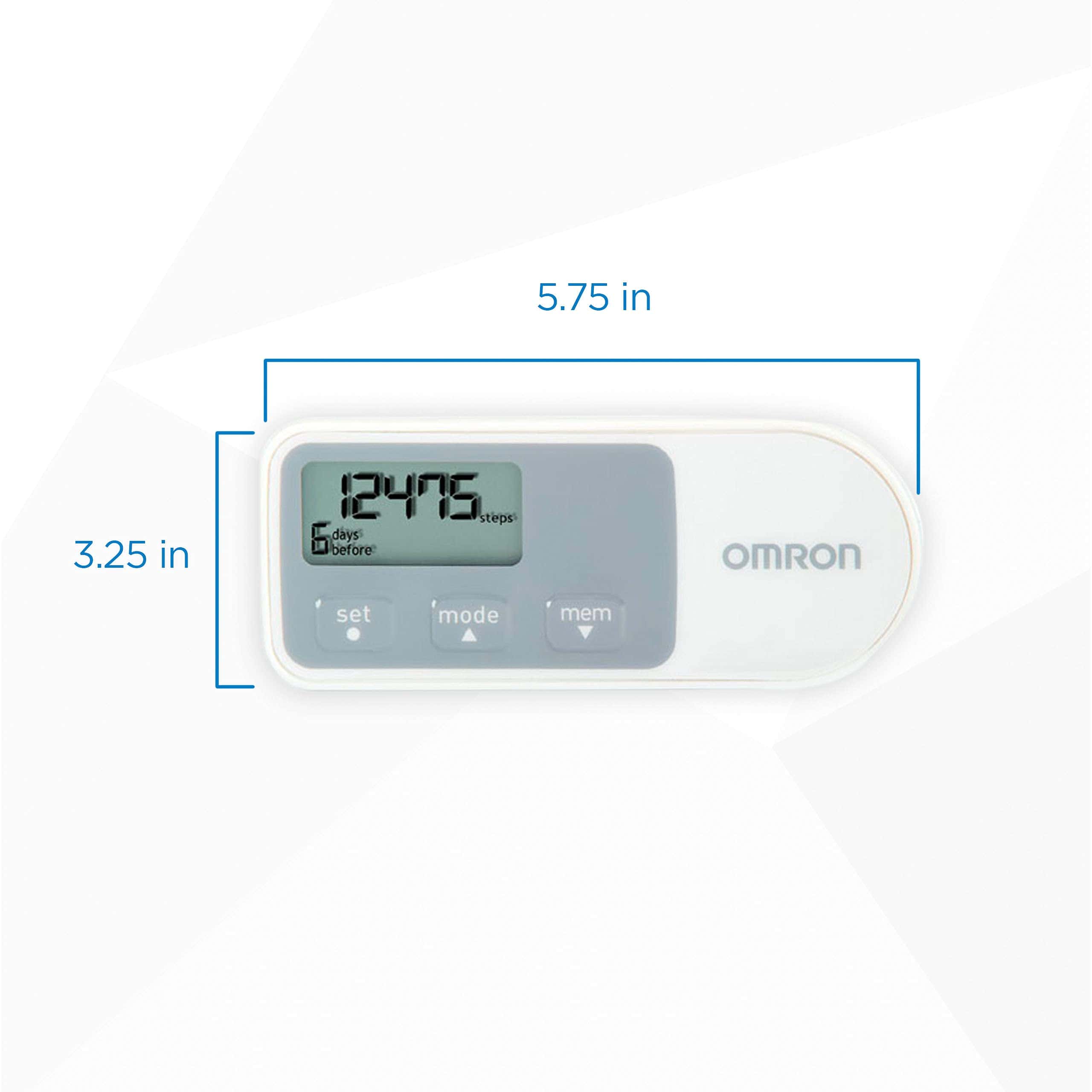 Omron Tri-Axis Alvita Pedometer - Rastreador de Pasos y - Imagen 6