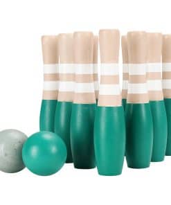 Juego de Bolos de madera Sterling Sports de 9" con Bolsa de