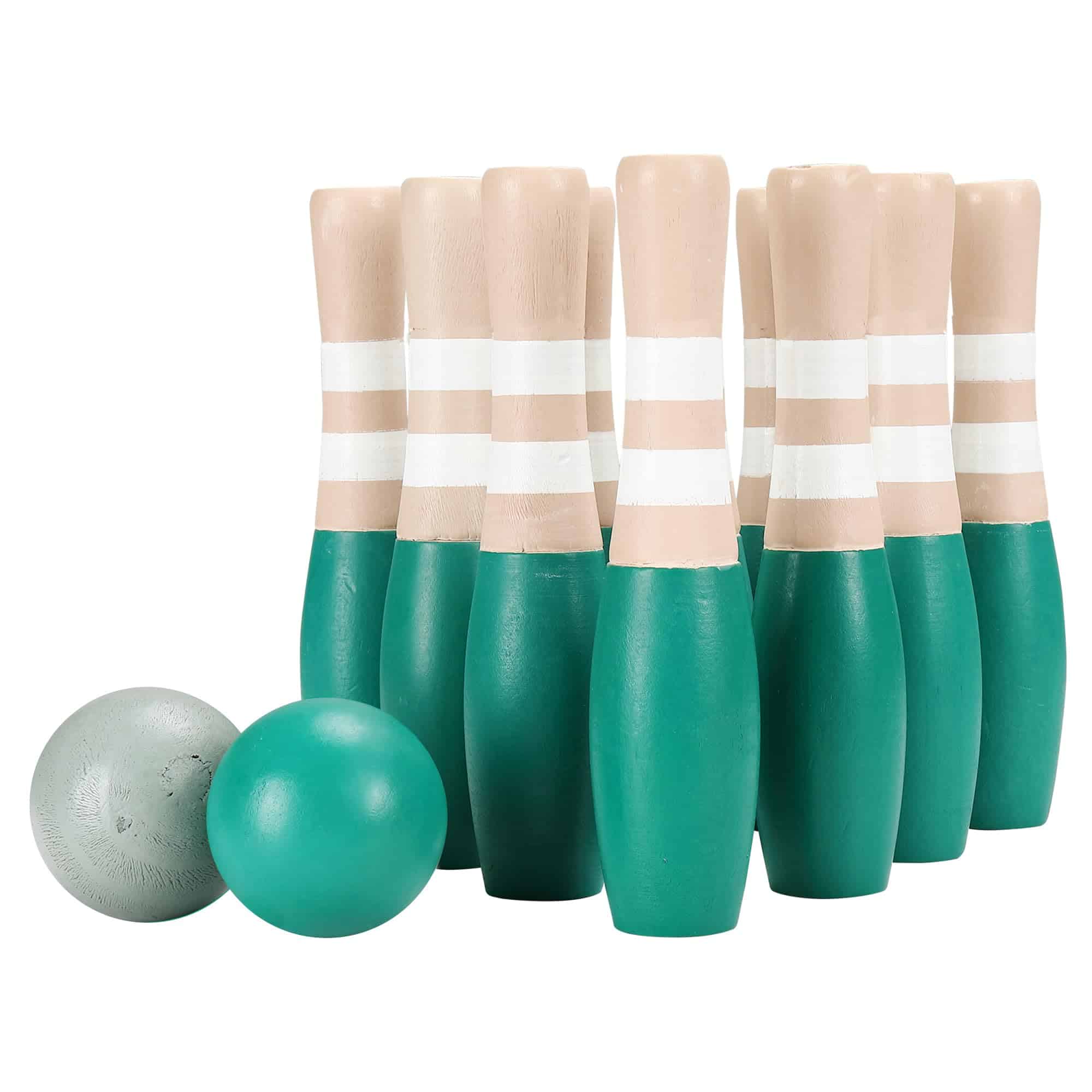 Juego de Bolos de madera Sterling Sports de 9" con Bolsa de