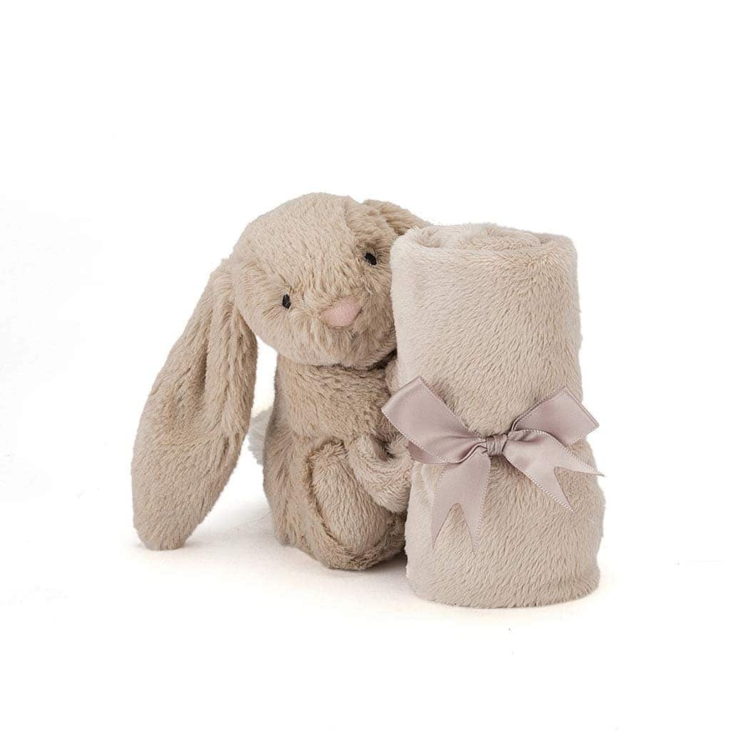 Mantita de Seguridad Bunny Beige Jellycat Bashful, 13.5 - Imagen 3