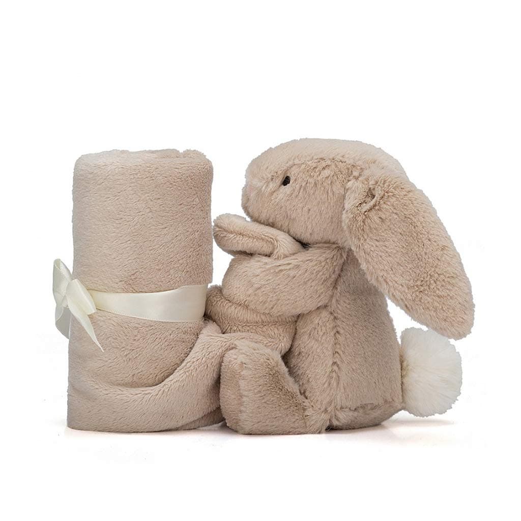 Mantita de Seguridad Bunny Beige Jellycat Bashful, 13.5 - Imagen 4