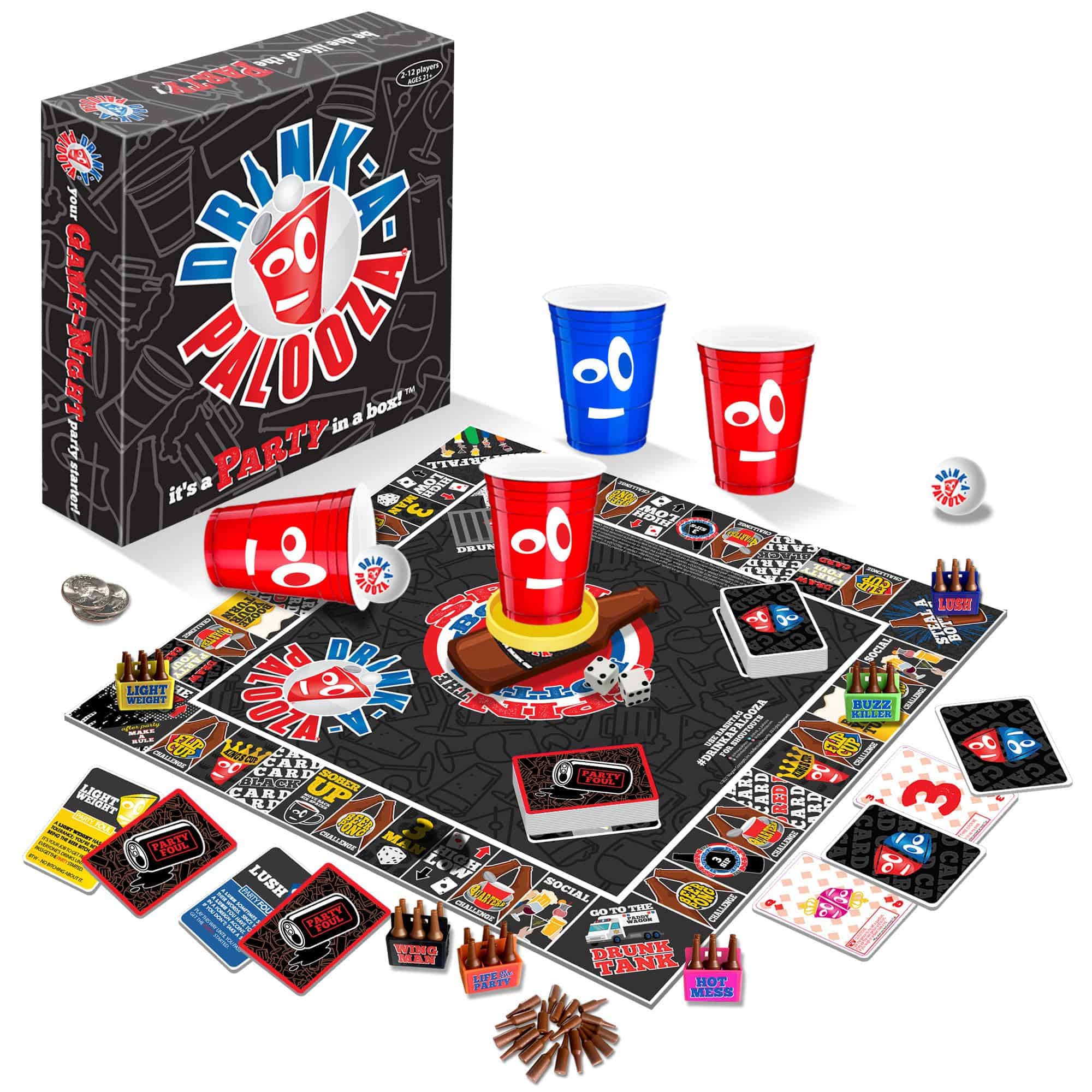 DRINK-A-PALOOZA: El Juego de Beber Definitivo para Adultos