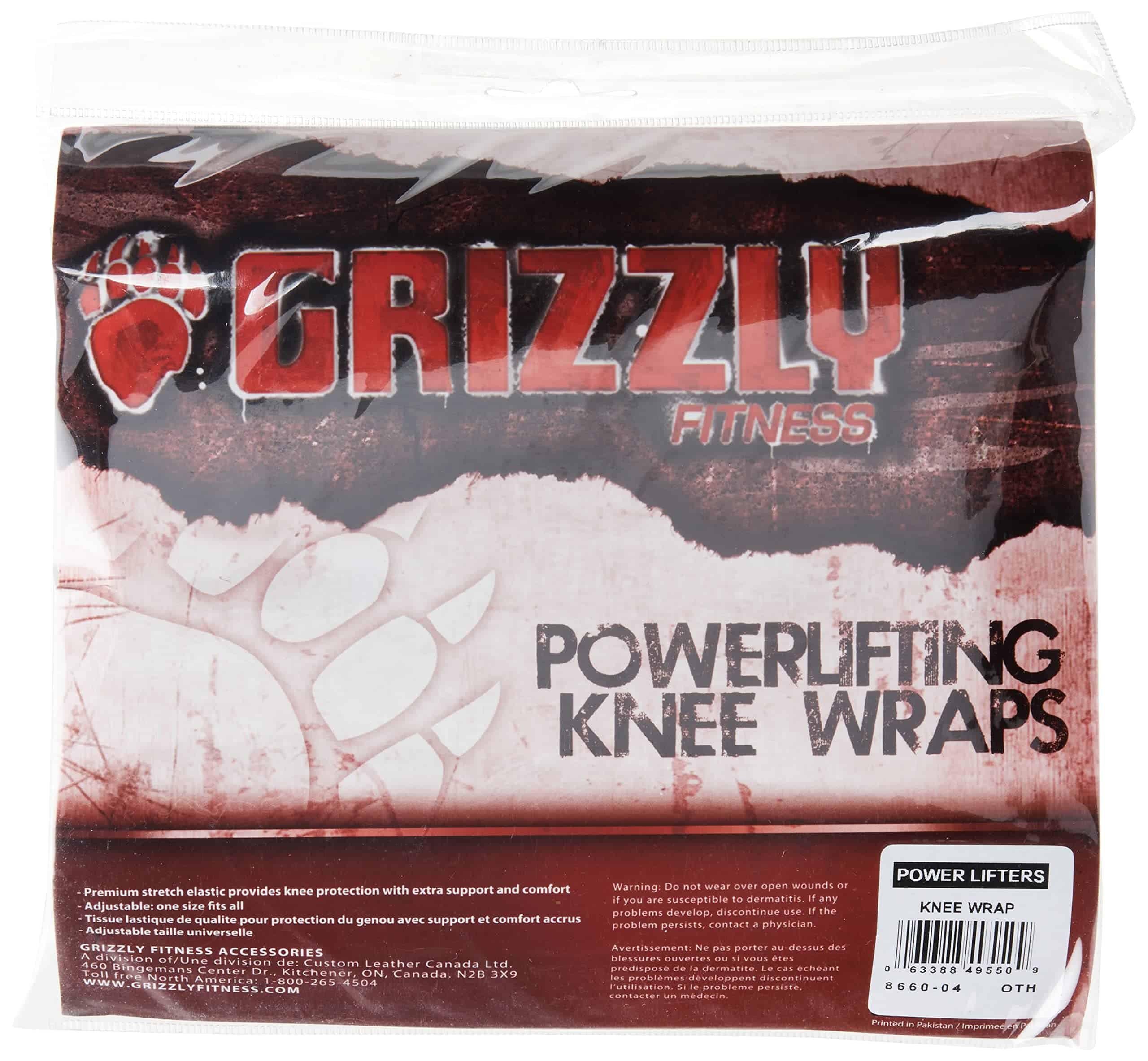 Venda de Rodilla de Levantamiento de Potencia de 3" Grizzly - Imagen 3