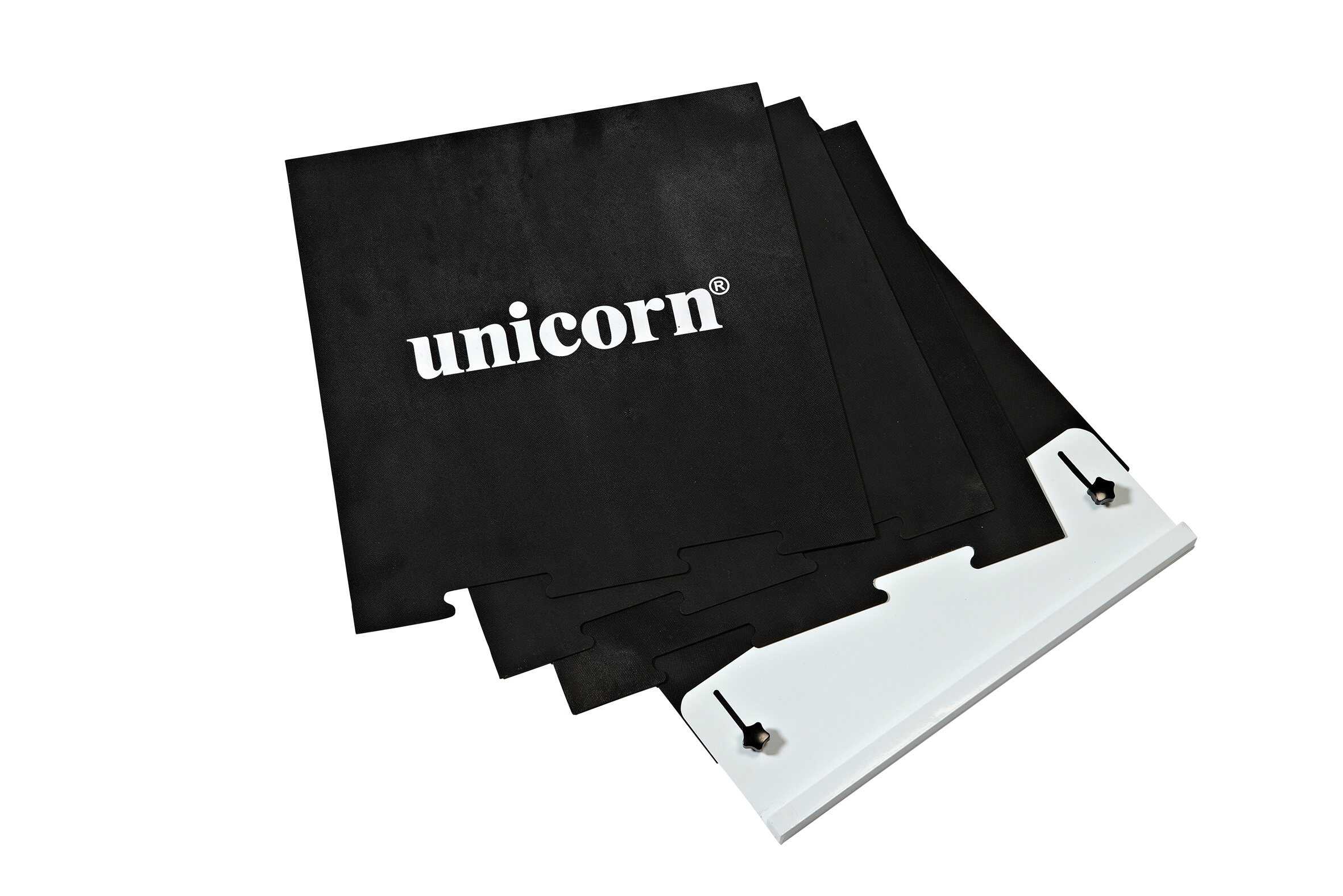 Tapete de Dardos Unicorn Unisex Raised Oche, Negro - Imagen 3