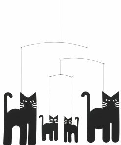 Móvil Colgante de Gatos Flensted Mobiles - 18 Pulgadas -