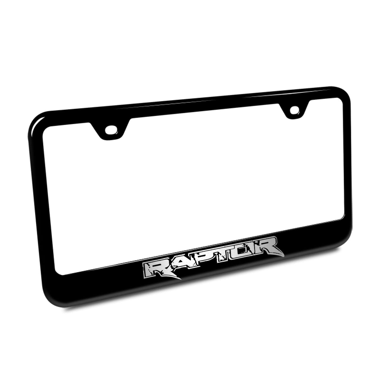 Marco de Placa de Matrícula Ford Raptor Negro Au-TOMOTIVE