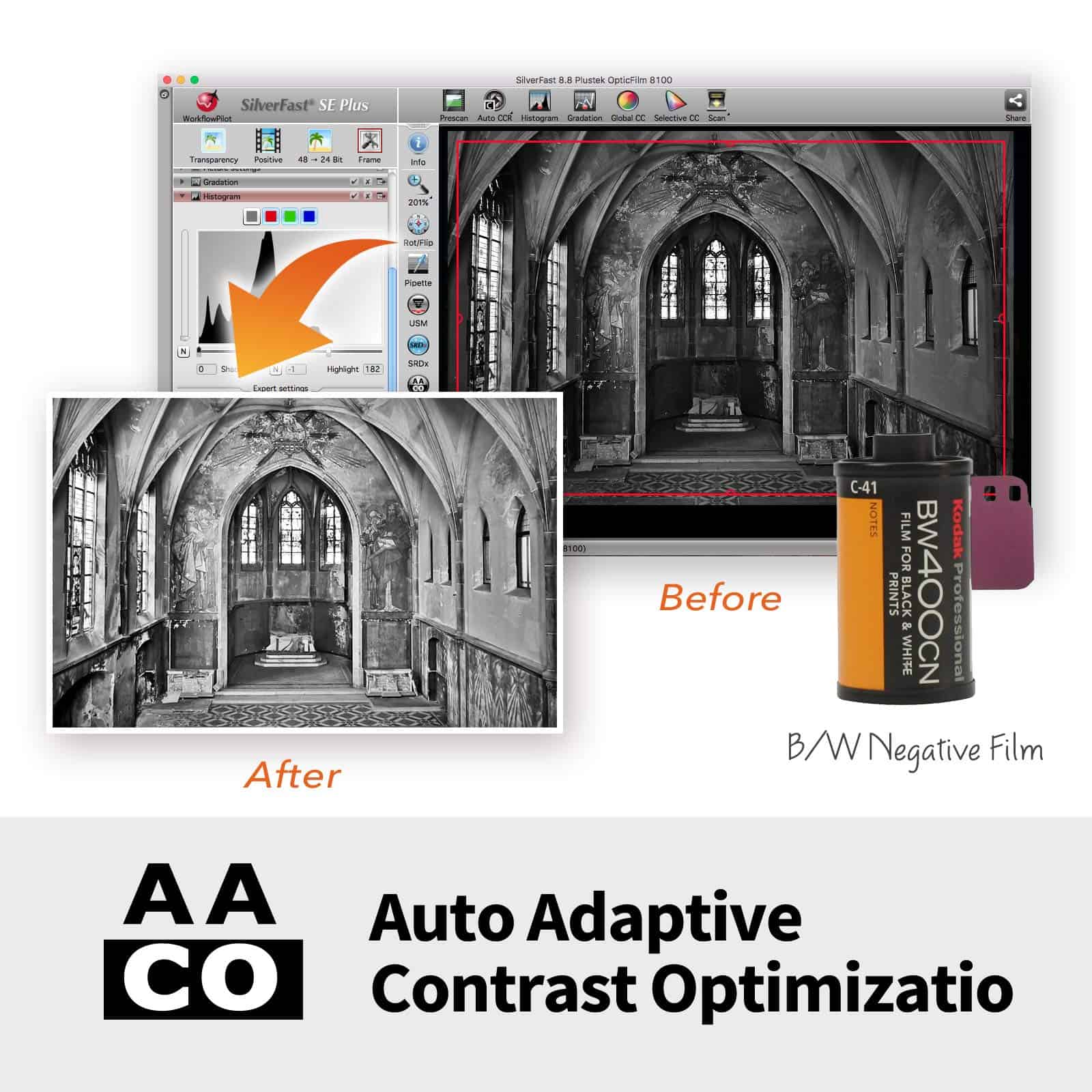 Plustek OpticFilm 8200i AI - Escáner de películas y - Imagen 9
