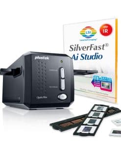 Plustek OpticFilm 8200i AI - Escáner de películas y