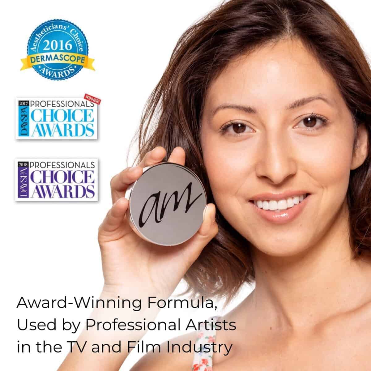 Base de maquillaje en polvo prensado -Angelina - Imagen 6