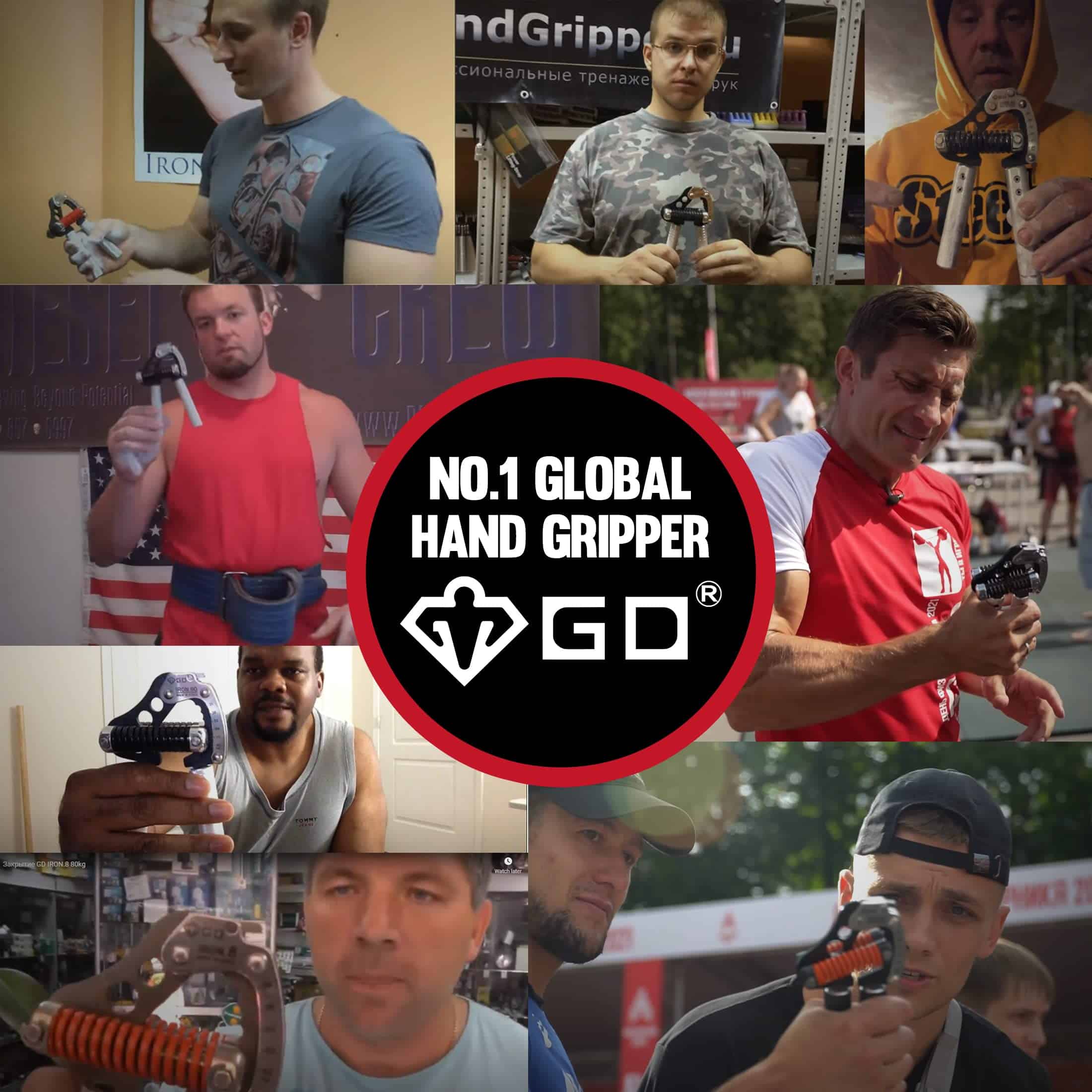 GD IRON GRIP Entrenador de Fuerza de Agarre de Mano - Imagen 3