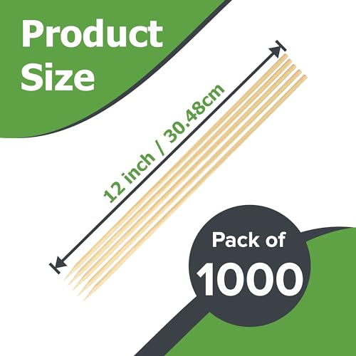 Brochetas de Palitos de Madera Perfect Stix 12" x 11/64" - Imagen 3