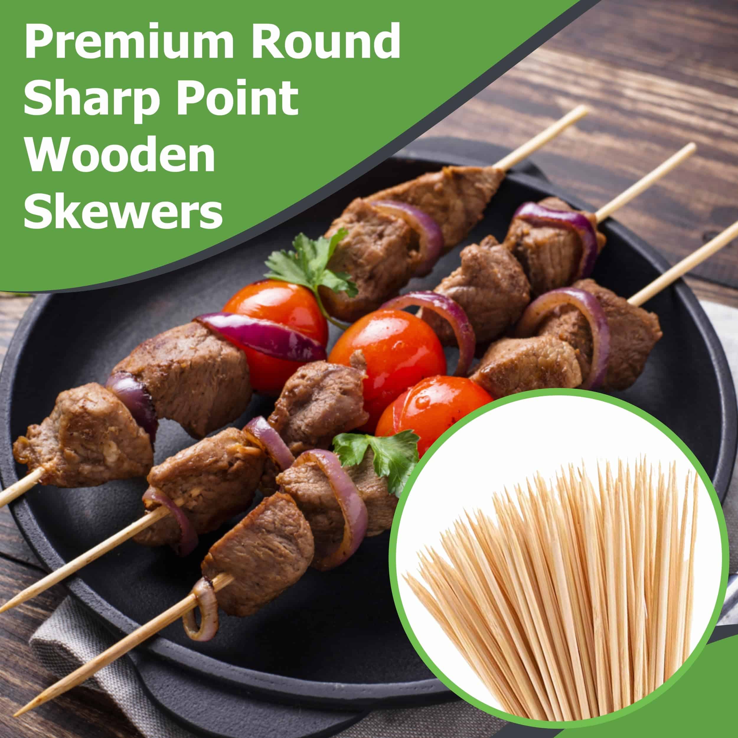 Brochetas de Palitos de Madera Perfect Stix 12" x 11/64" - Imagen 8