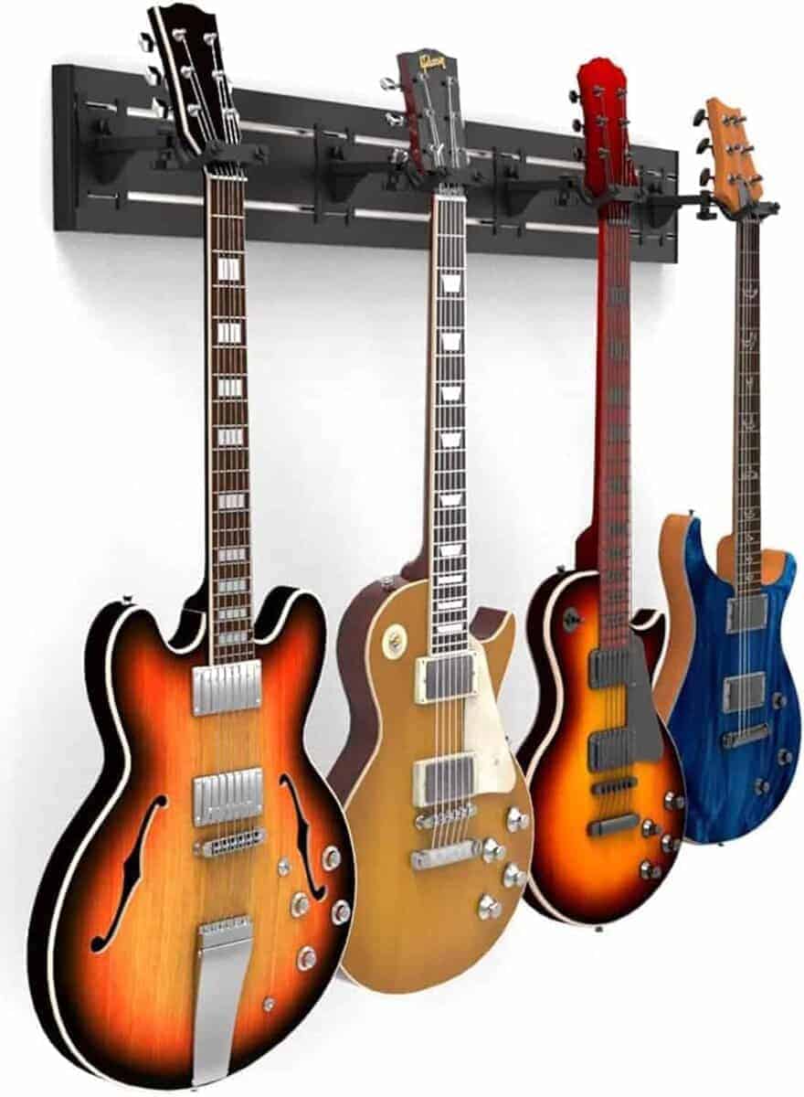 Colgador de Pared Negro para Guitarras y - Pulgadas