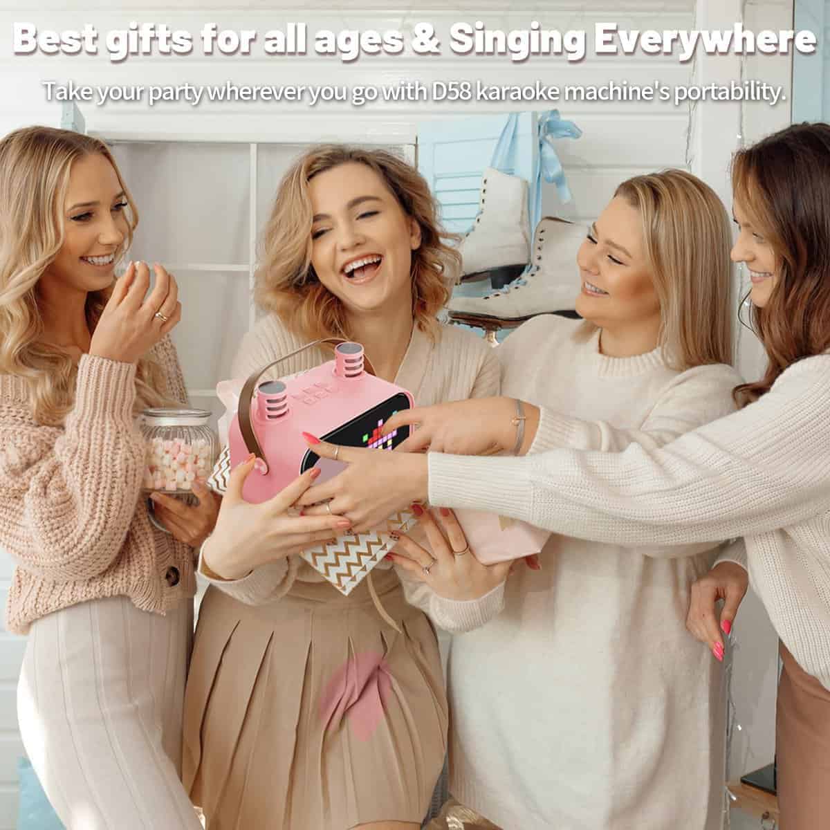 Máquina de Karaoke para Niños y Adultos, Altavoz de Karaoke - Imagen 9