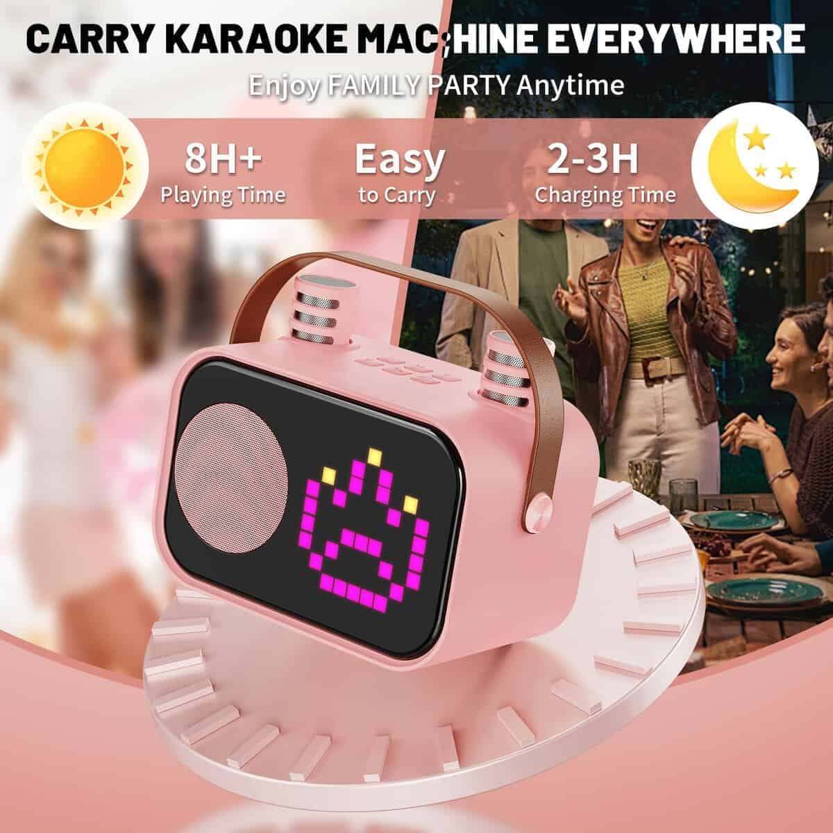 Máquina de Karaoke para Niños y Adultos, Altavoz de Karaoke - Imagen 7