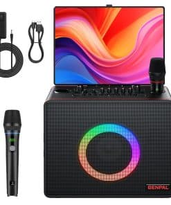 Máquina de Karaoke Inteligente con Pantalla de Letras,