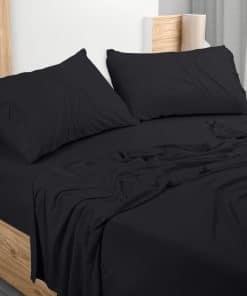 Juego de Sábanas de Jersey Utopía de 4 Piezas para Cama