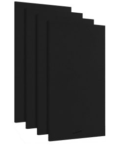 Paneles Acústicos AudioSilk, Paquete de 2, -Negro