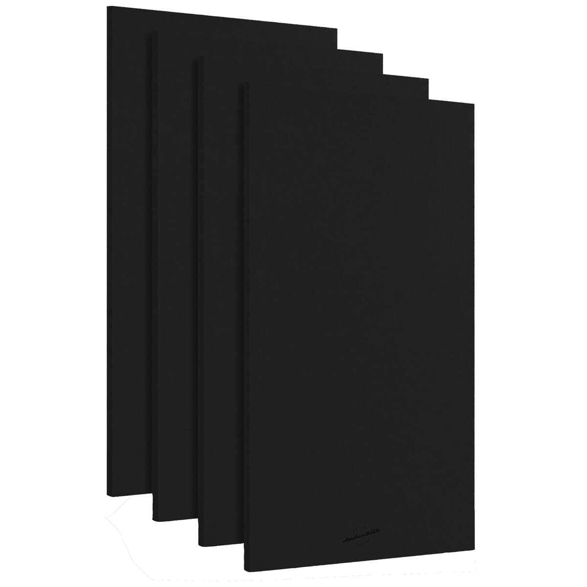Paneles Acústicos AudioSilk, Paquete de 4 ROOM -Negro