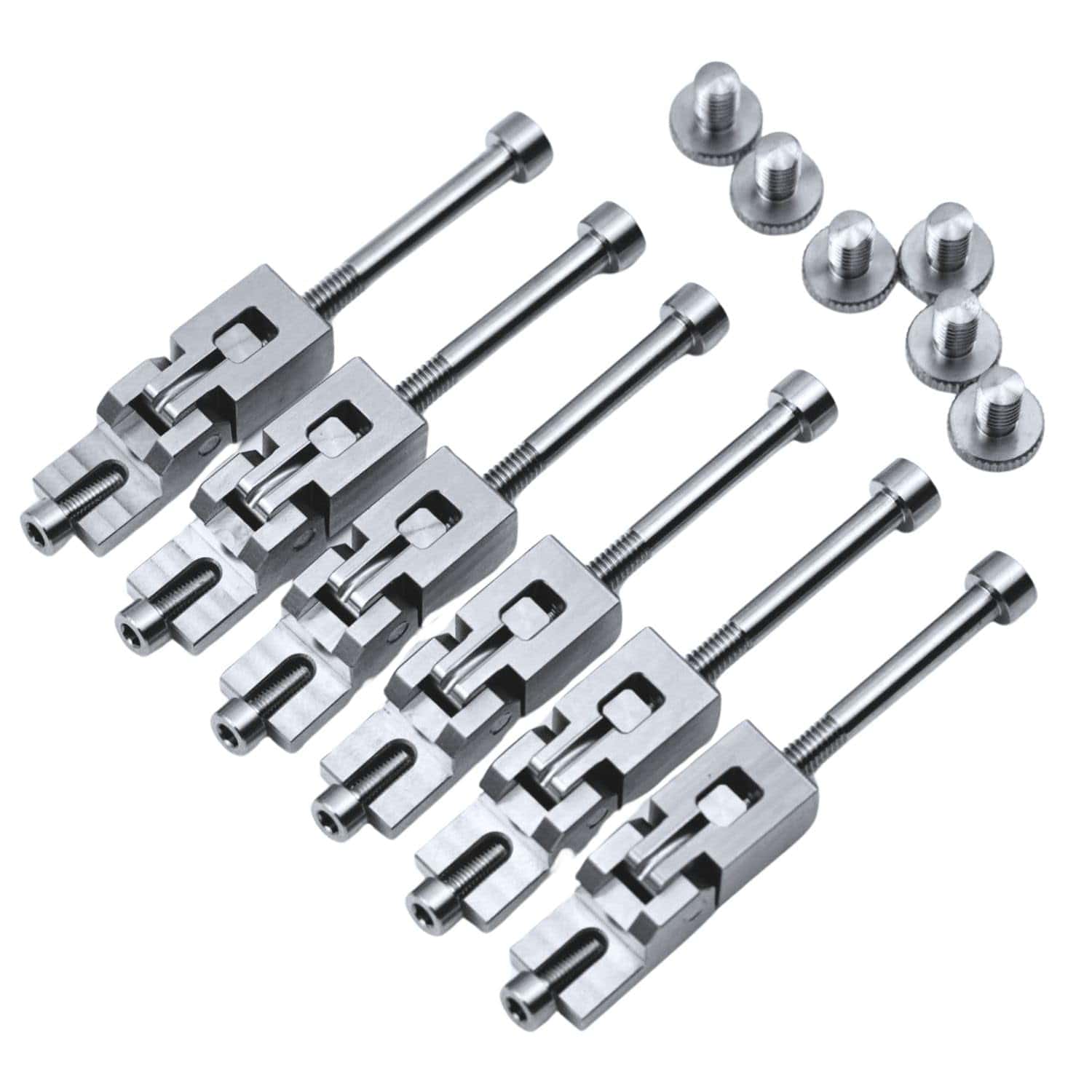 Juego de sillas y tornillos de puente de trémolo doble de - Imagen 5