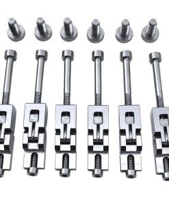 Juego de sillas y tornillos de puente de trémolo doble de