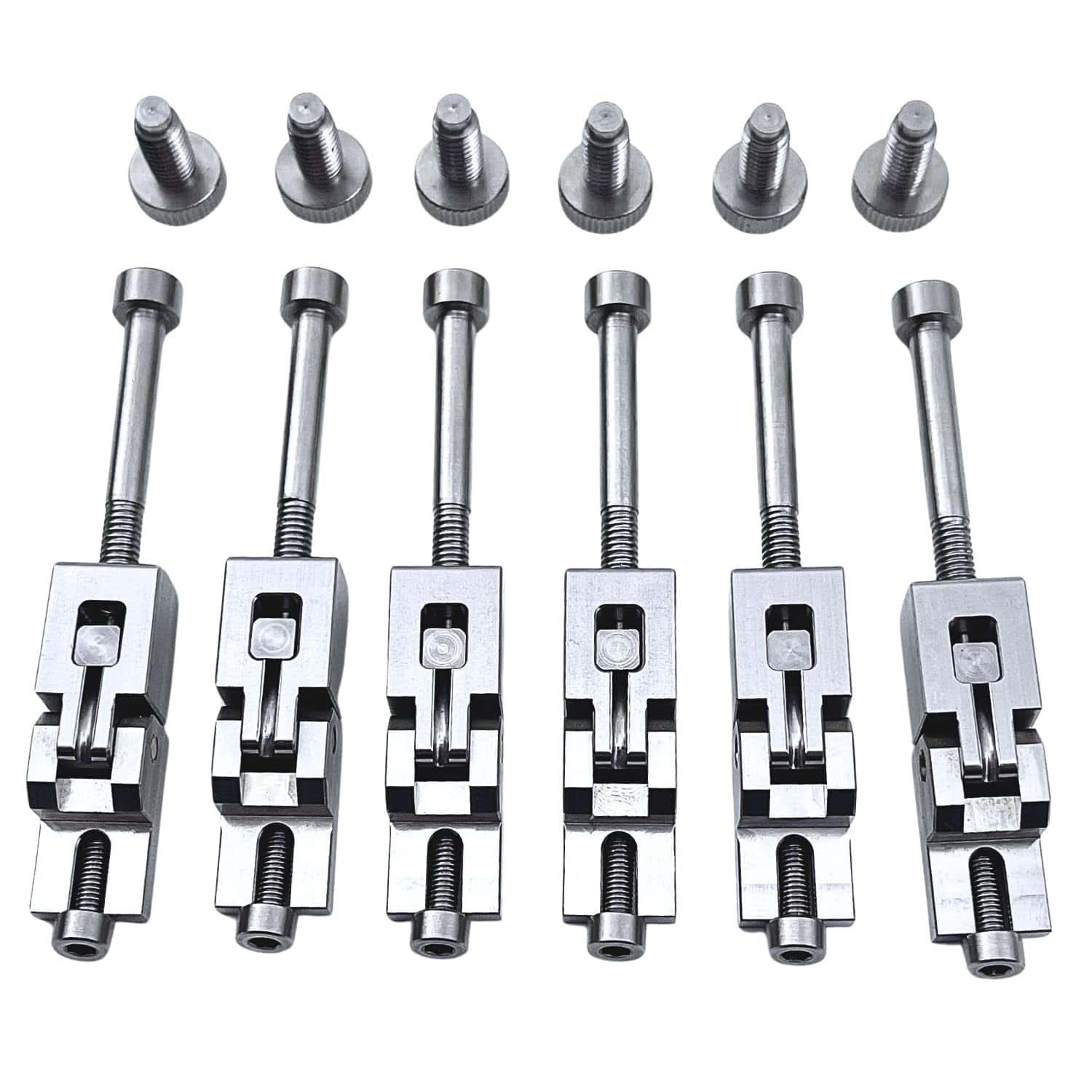 Juego de sillas y tornillos de puente de trémolo doble de