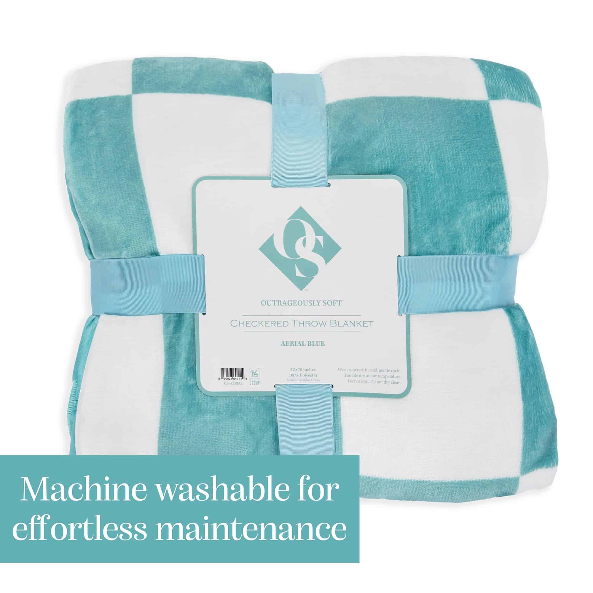 Manta de Cuadros Ultra Suave - 50 pulgadas x 70 pulgadas - Imagen 6