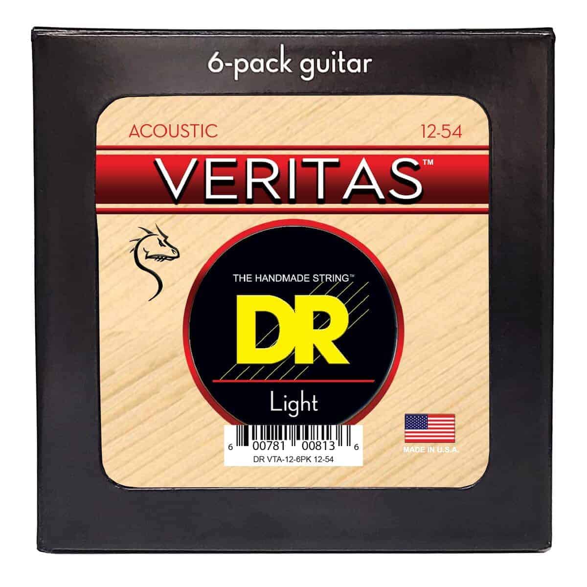 Cuerdas de Guitarra Acústica VERITAS - Tecnología de Núcleo