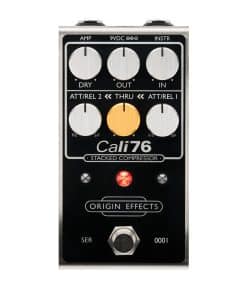 Pedal Compresor Origin Effects Cali76 Stacked - Negro