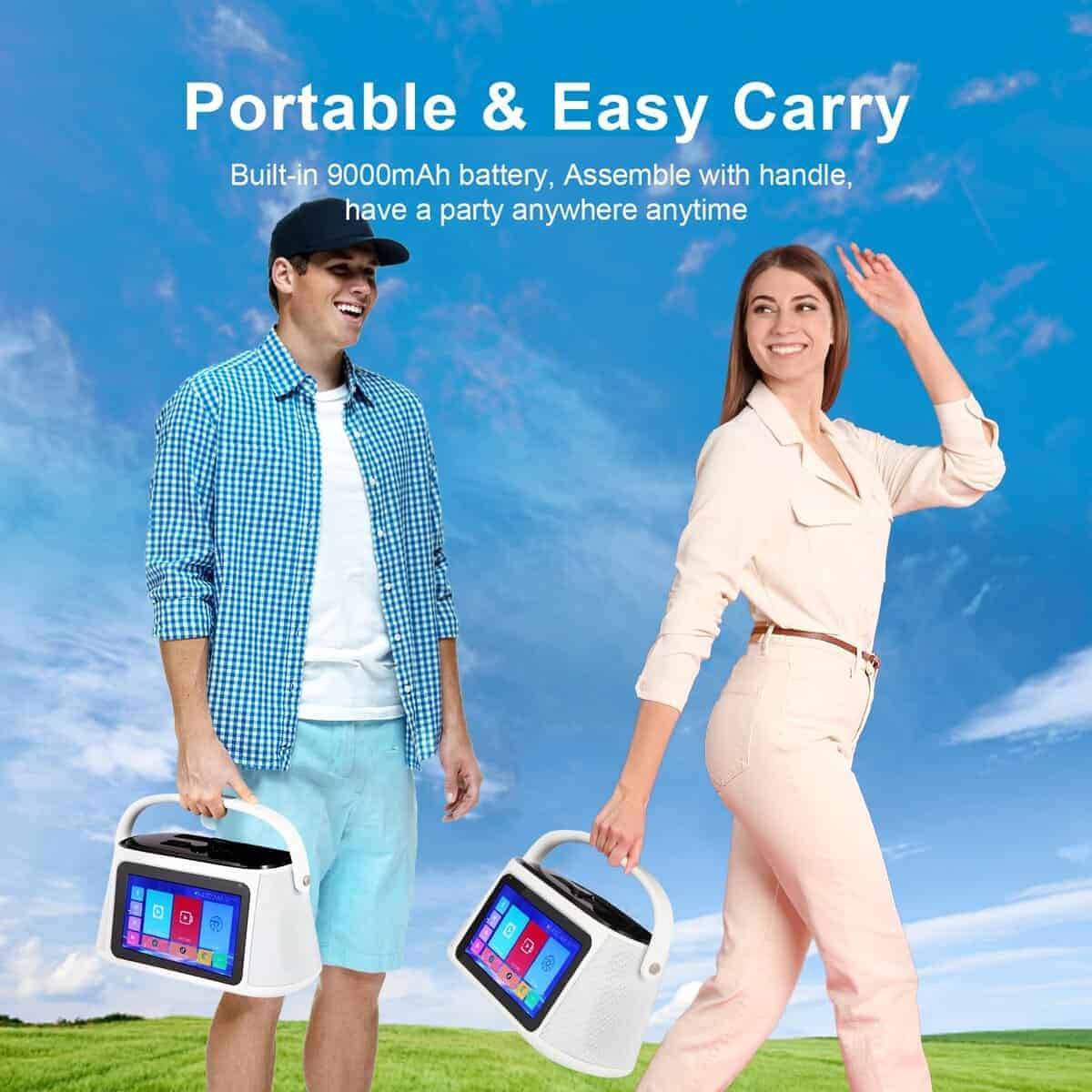 Máquina de Karaoke Czixy Play P10 con Tablet Android de - Imagen 6