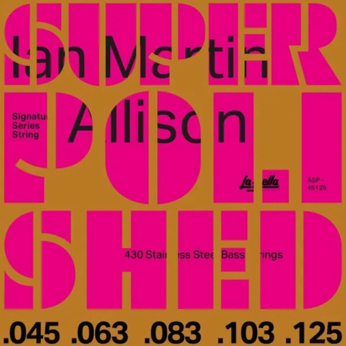 La Bella ASP-45125 Ian Martin Allison Signature Juego de 5