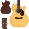 Guitarra Acústica Eléctrica SIGMA 40�, OOO Cutaway, Cuerdas