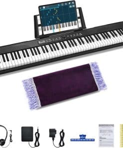 Piano Digital de 88 Teclas Teclado Eléctrico para