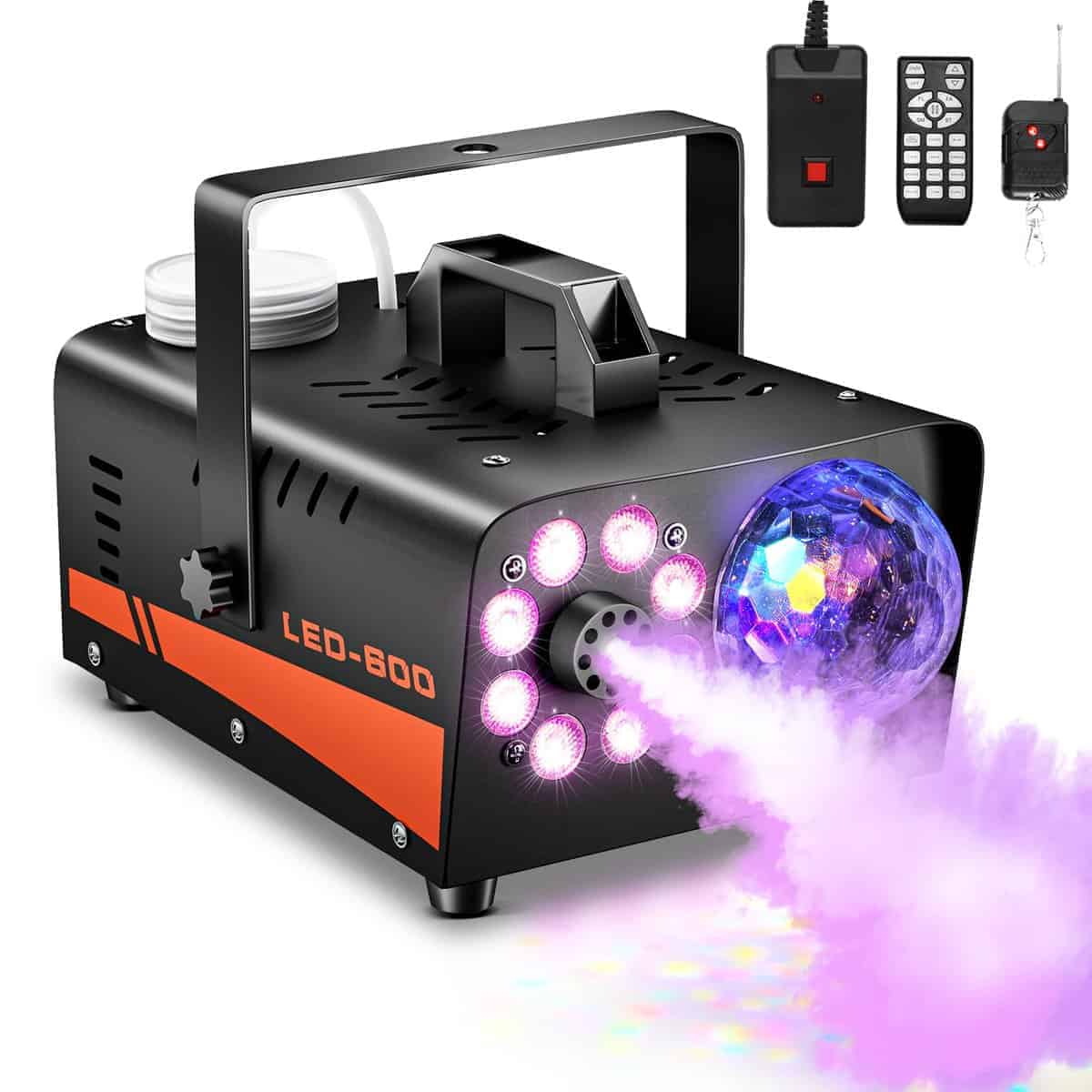 Máquina de Humo con Luces de Bola de -ios de DJ