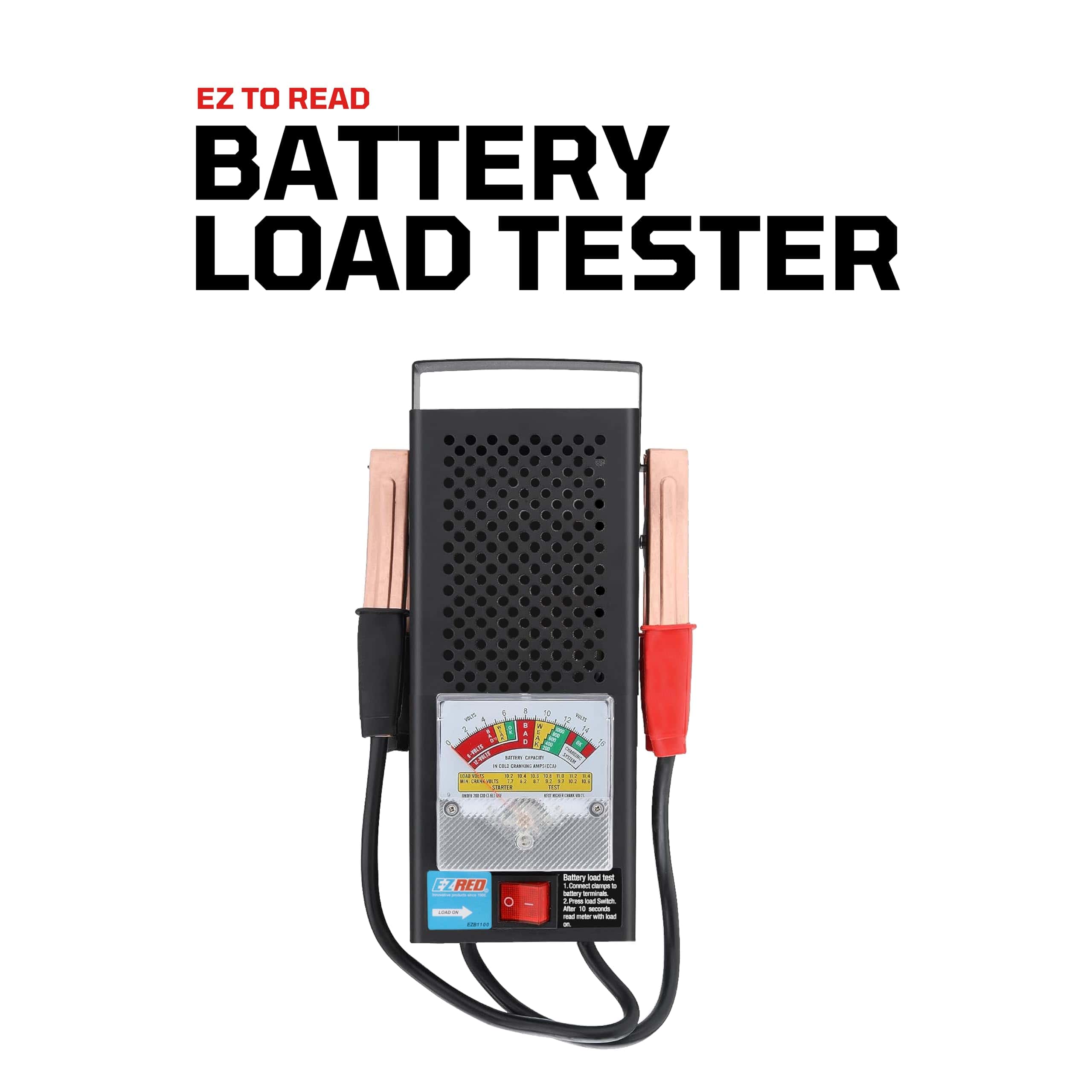 Probador de carga de batería EZ RED B1100 1-4 - Imagen 3